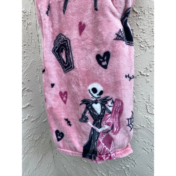 Nightmare Before Christmas Throw Blanket 50x70 Jack & Sally - Picture 2 of 5
